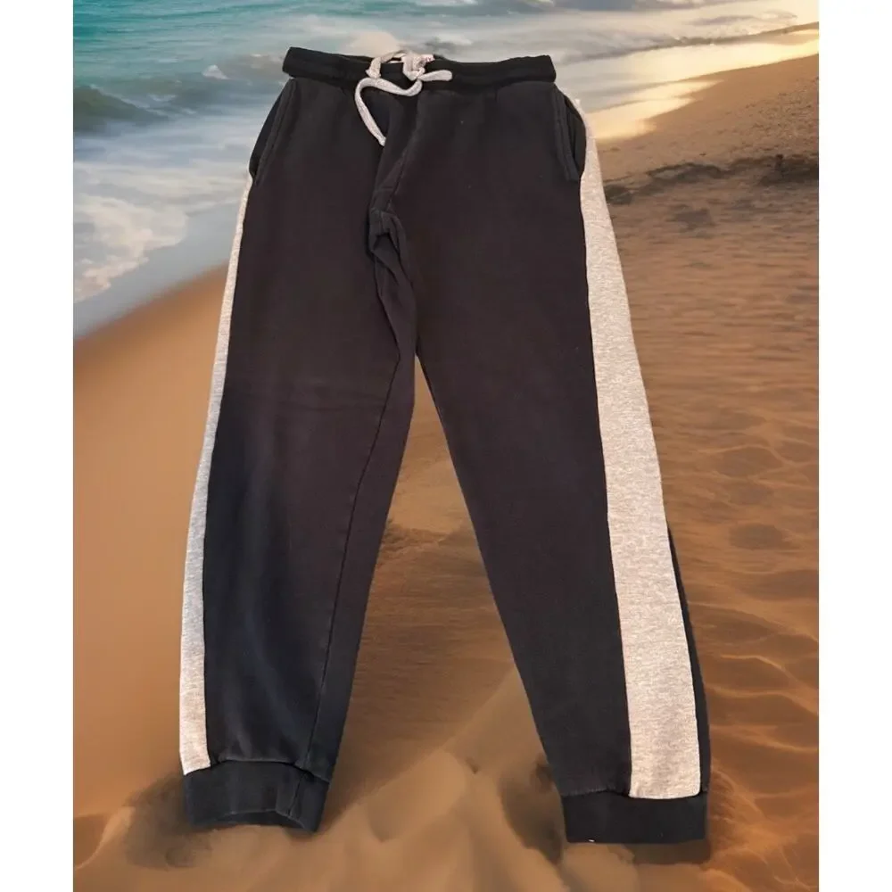 PANTS BOYS North Point Joggers SIZE 12-14 Black/Gray
